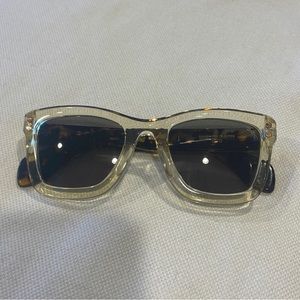 Hoorsenbuhs Model I Unisex Sunglasses in Wheat
Crystal - SEE DESCRIPTION